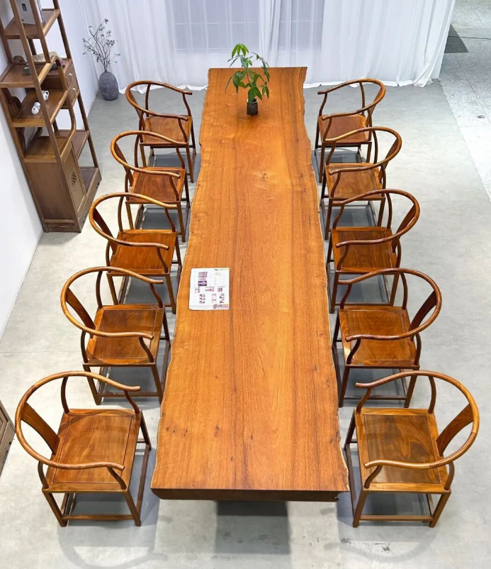 缅甸柚木、缅甸花梨、巴花、非洲柚木大板全面对比